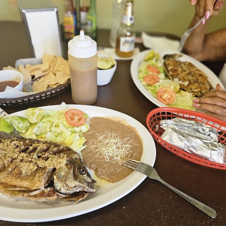 Mojarra Al Mojo de Ajo